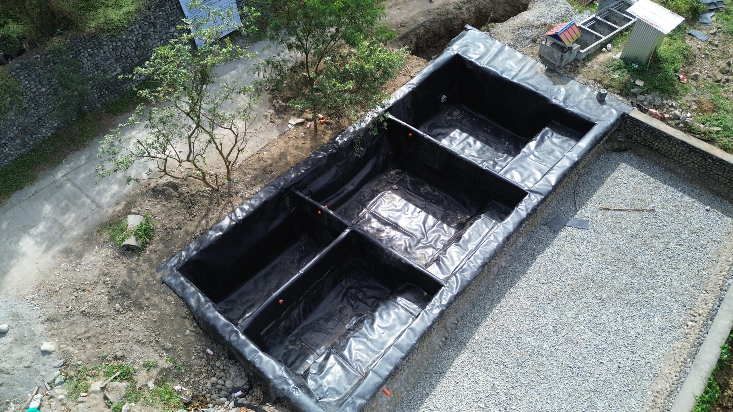 HDPE Liner Leachate Cell